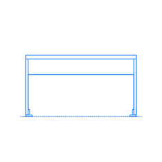 Furniture Benches Ikea Stuva Bench Outline Svg Vector, Free Vectors File